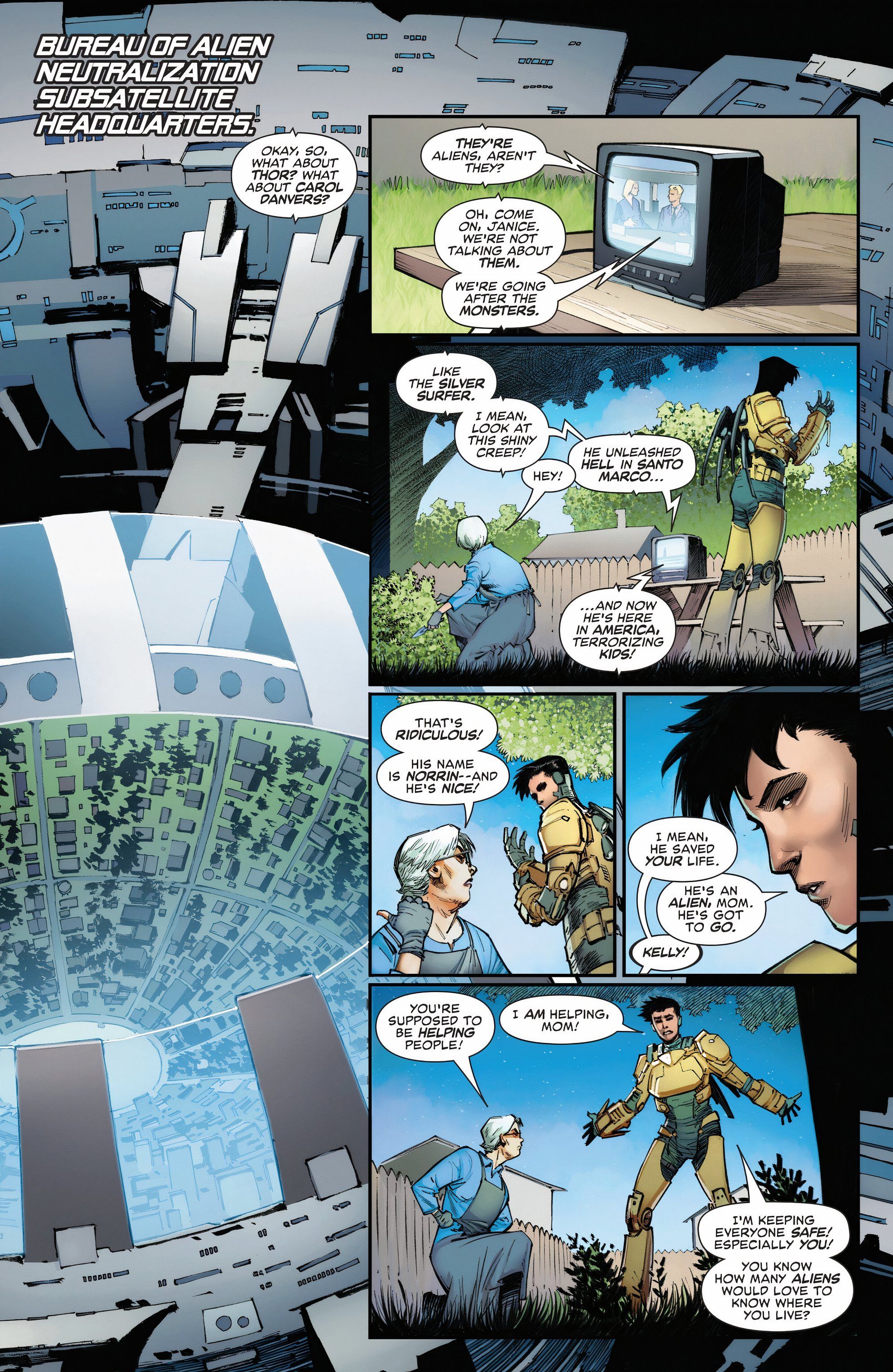 Marvel Anti-Mutant Aliens