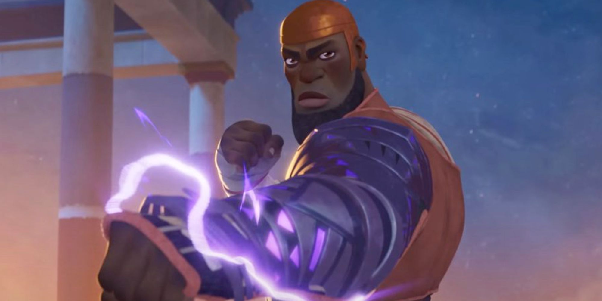 Memnon Fighting Achilles in Eyes of Wakanda