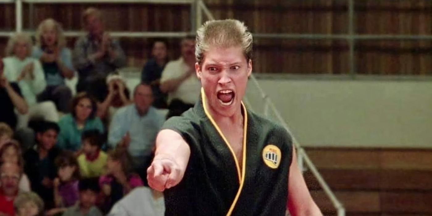 Sean Kanan as Mike Barnes in Cobra Kai in The Karate Kid Part III