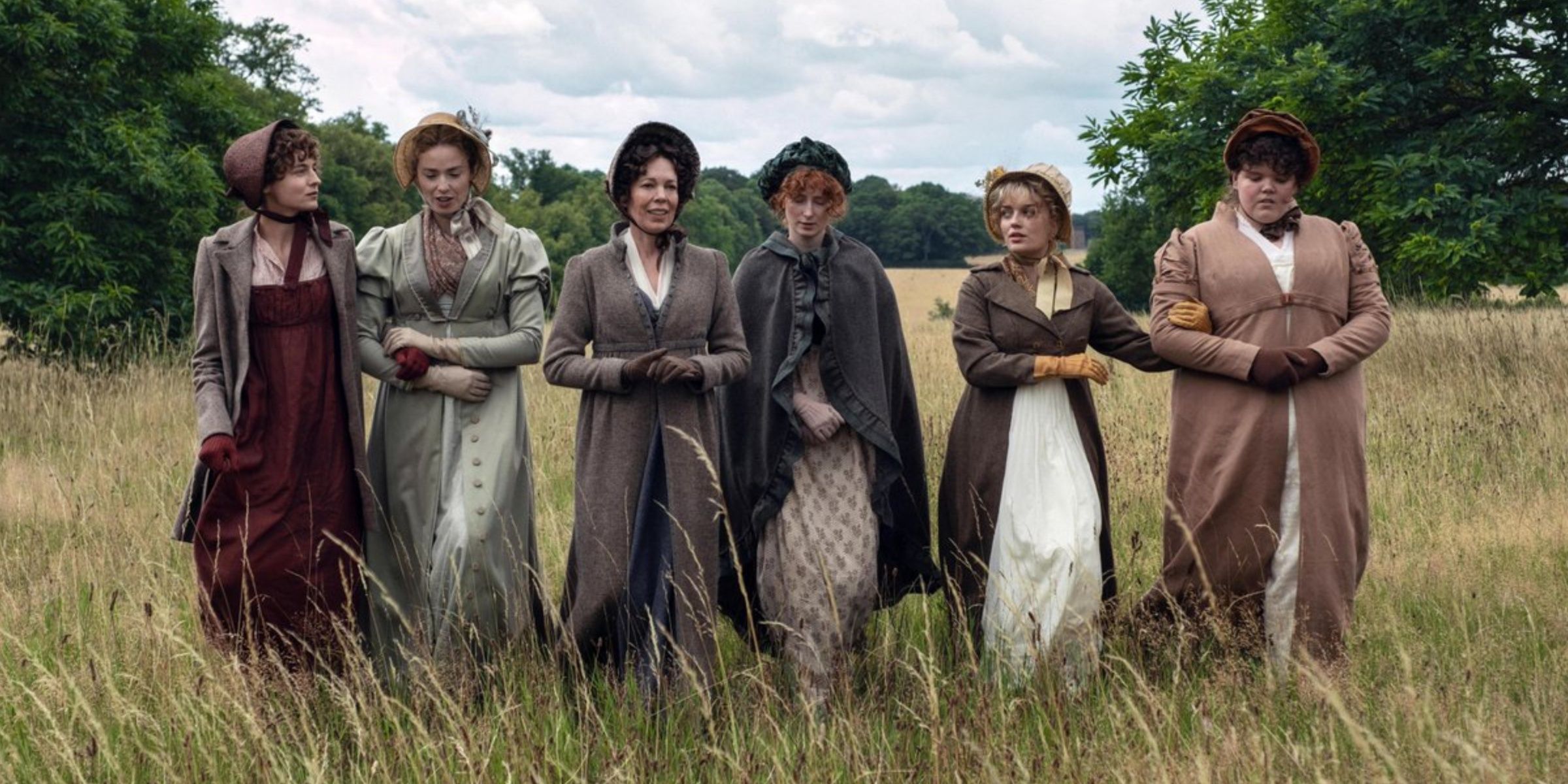 First look at Emma Corrin, Freya Mavor, Olivia Colman, Hopey Parish, Rhea Norwood and Hollie Avery in Netflix's Pride & Prejudice