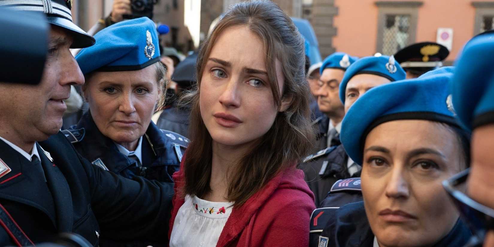 A still from The Twisted Tale of Amanda Knox