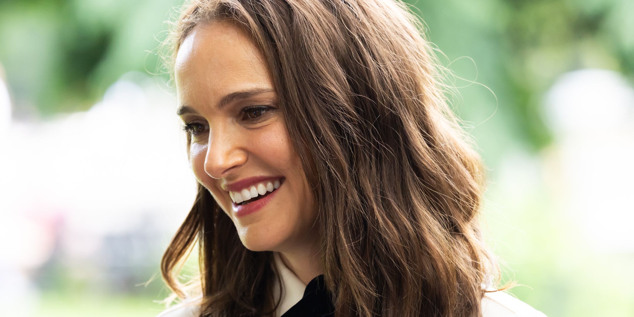 Natalie Portman Smiling