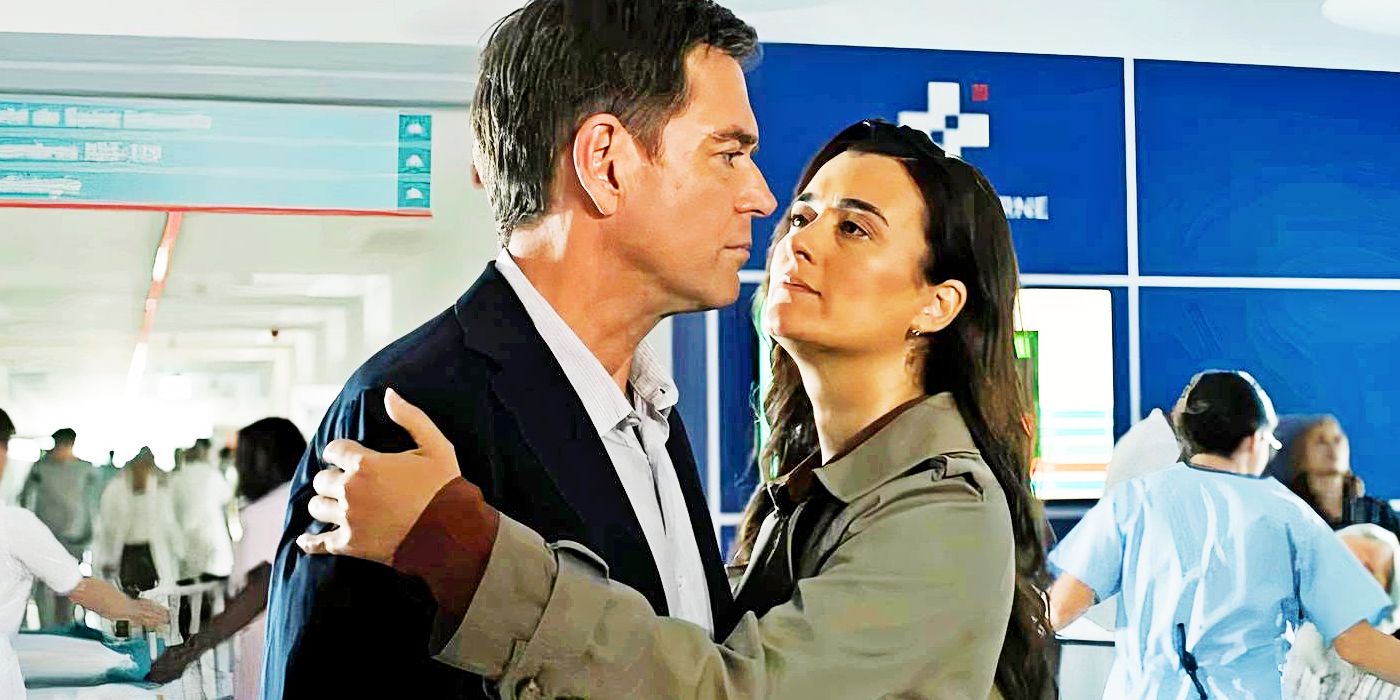 Michael Weatherly as Tony and Cote de Pablo as Ziva in a hospital in NCIS: Tony & Ziva