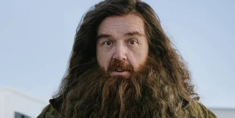 Nick Frost como Hagrid