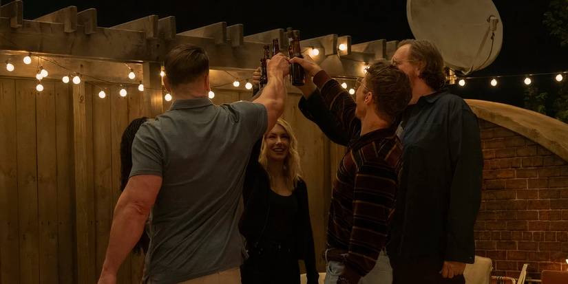 The 11th Street Kids raising a toast in Peacemaker season 2 (2025)