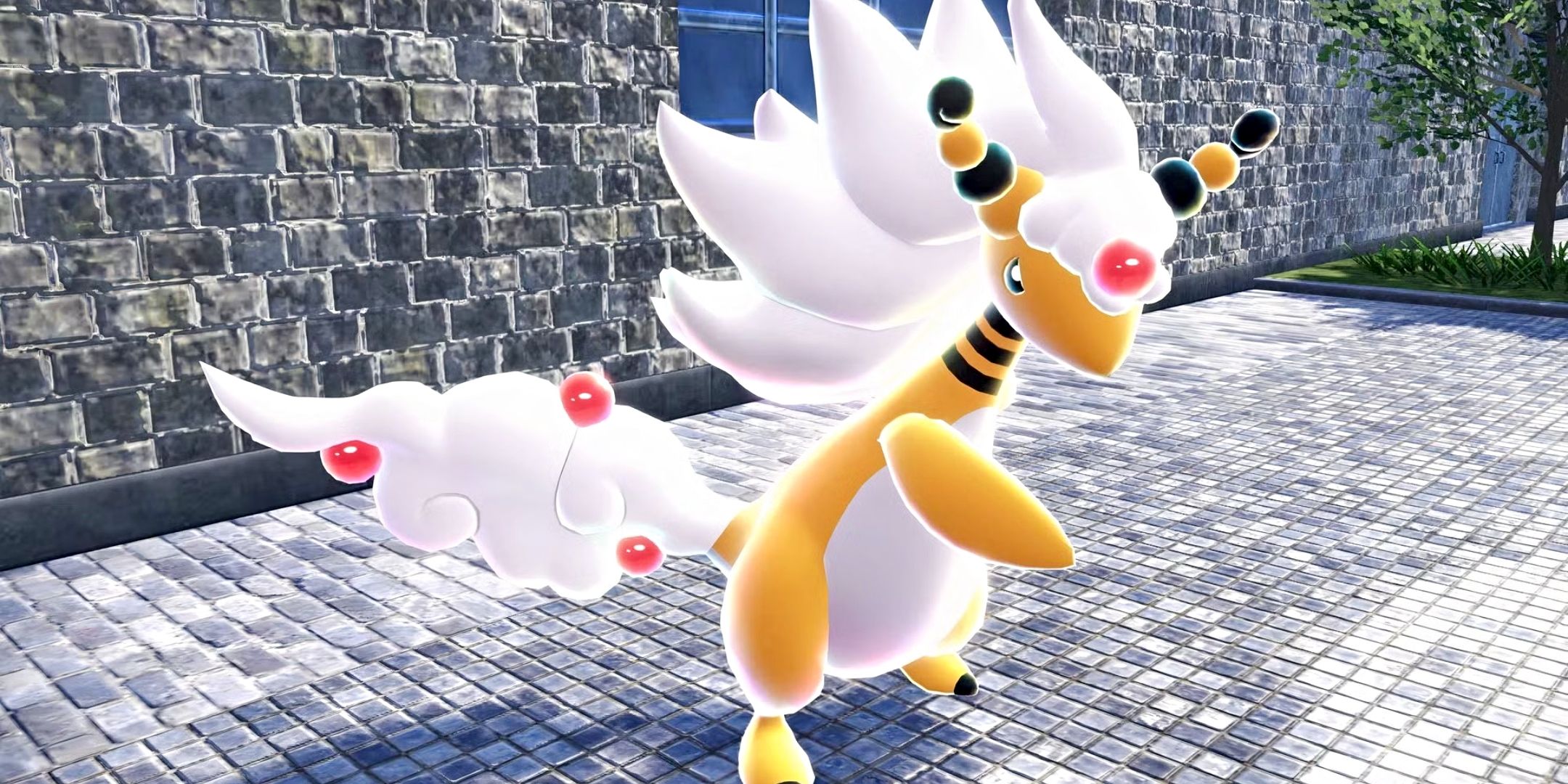 Mega Amphoreus attacks in Pokemon Legends: Z-A.