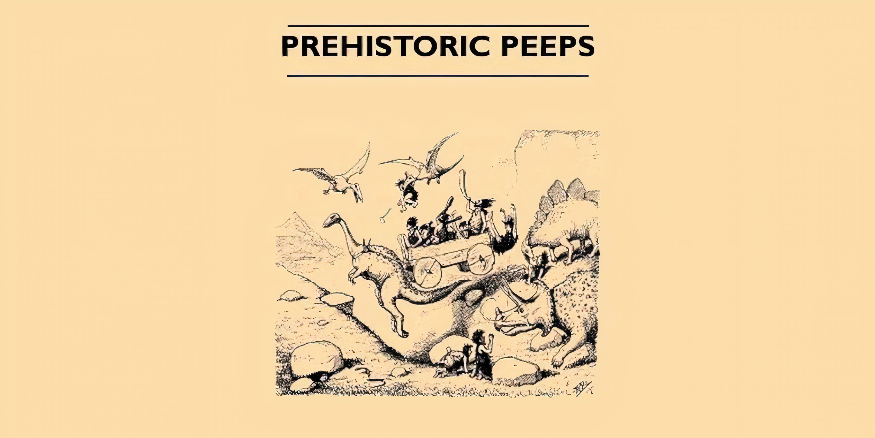 Post for the silent movie Prehistoric Peeps (1905)
