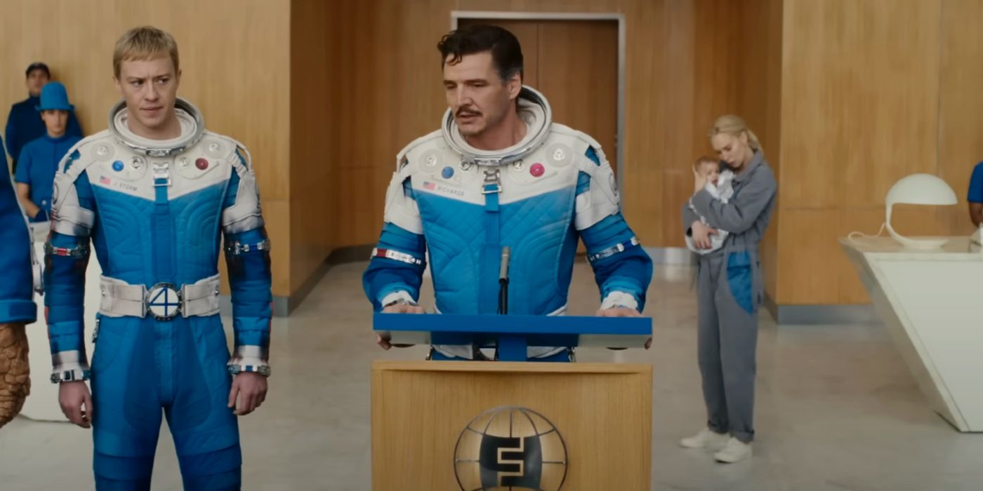 Reed Richards speaking in The Fantastic Four First Steps trailer