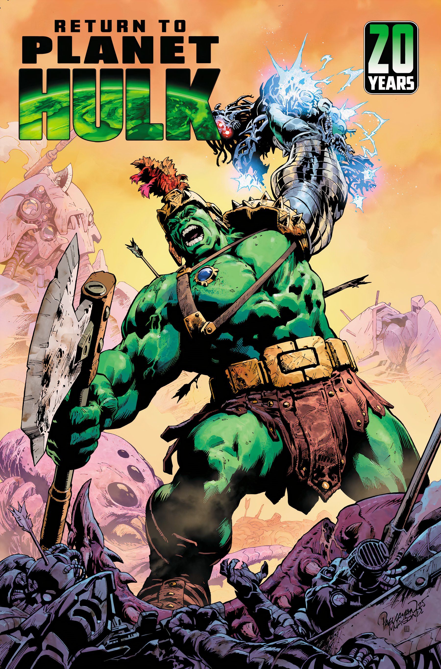 Copertina di Return To Planet Hulk #1