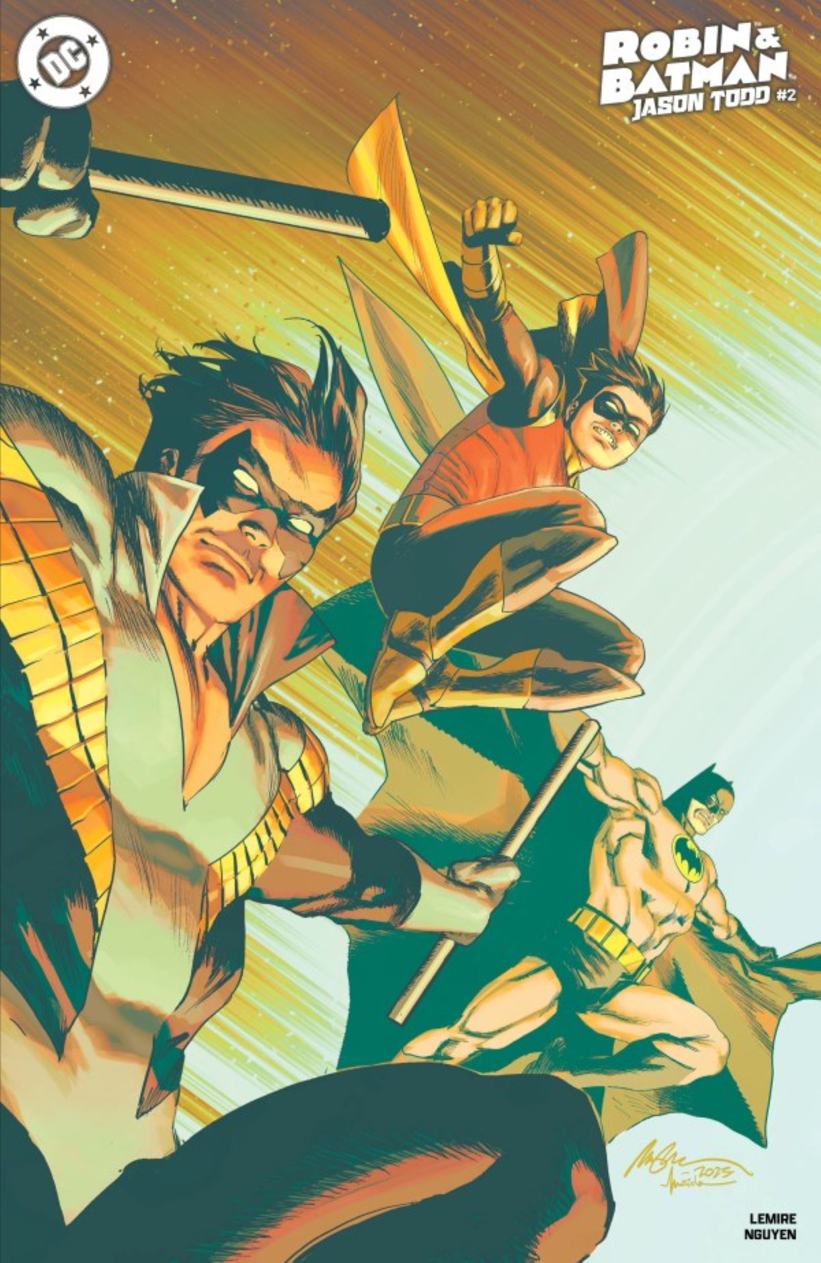 Robin & Batman Jason Todd #2 cover