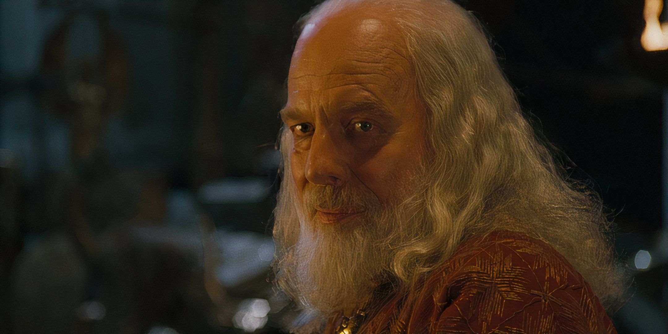 John Shrapnel as Nestor from Troy