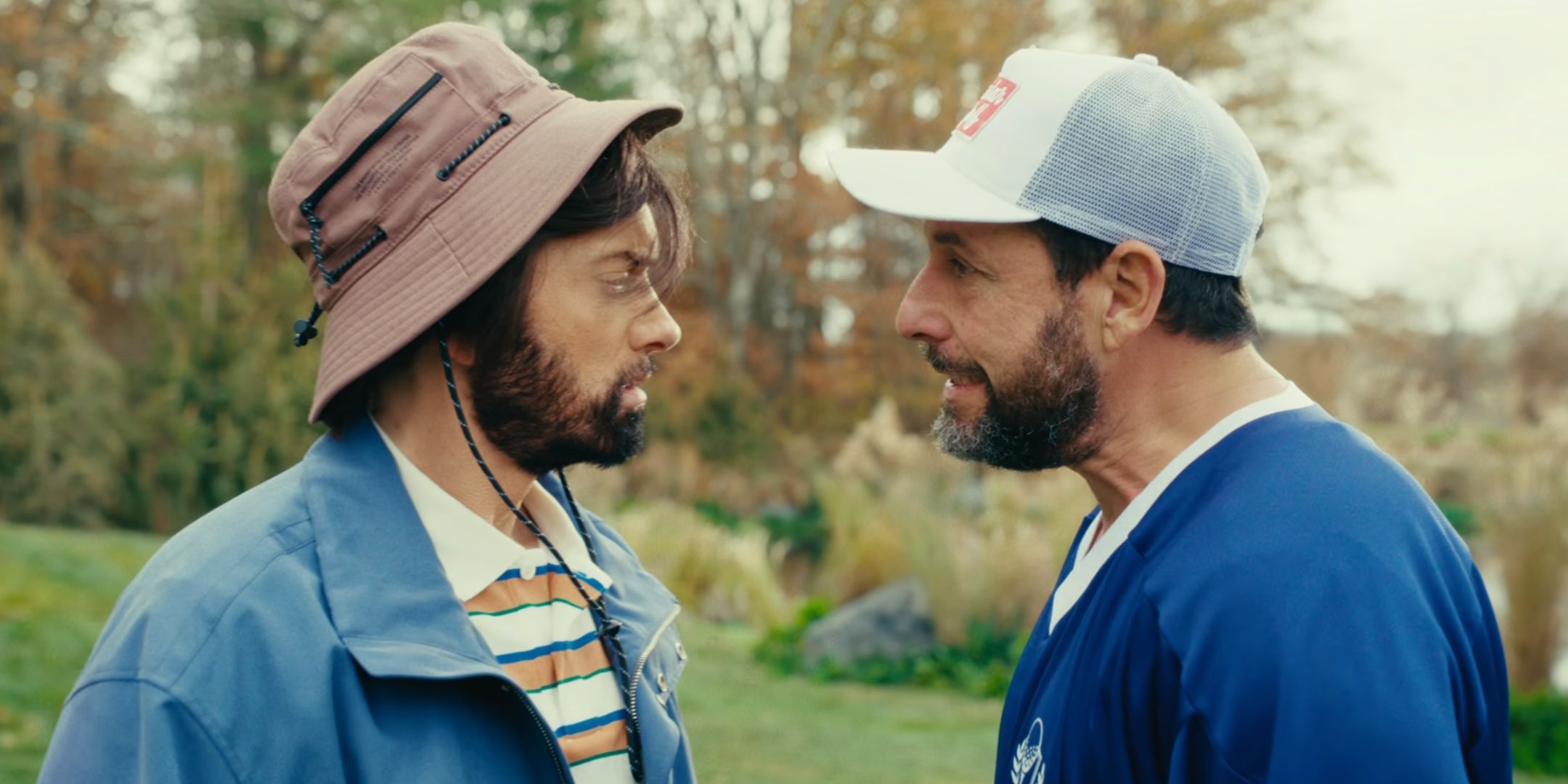 Eminem and Adam Sandler in Happy Gilmore 2