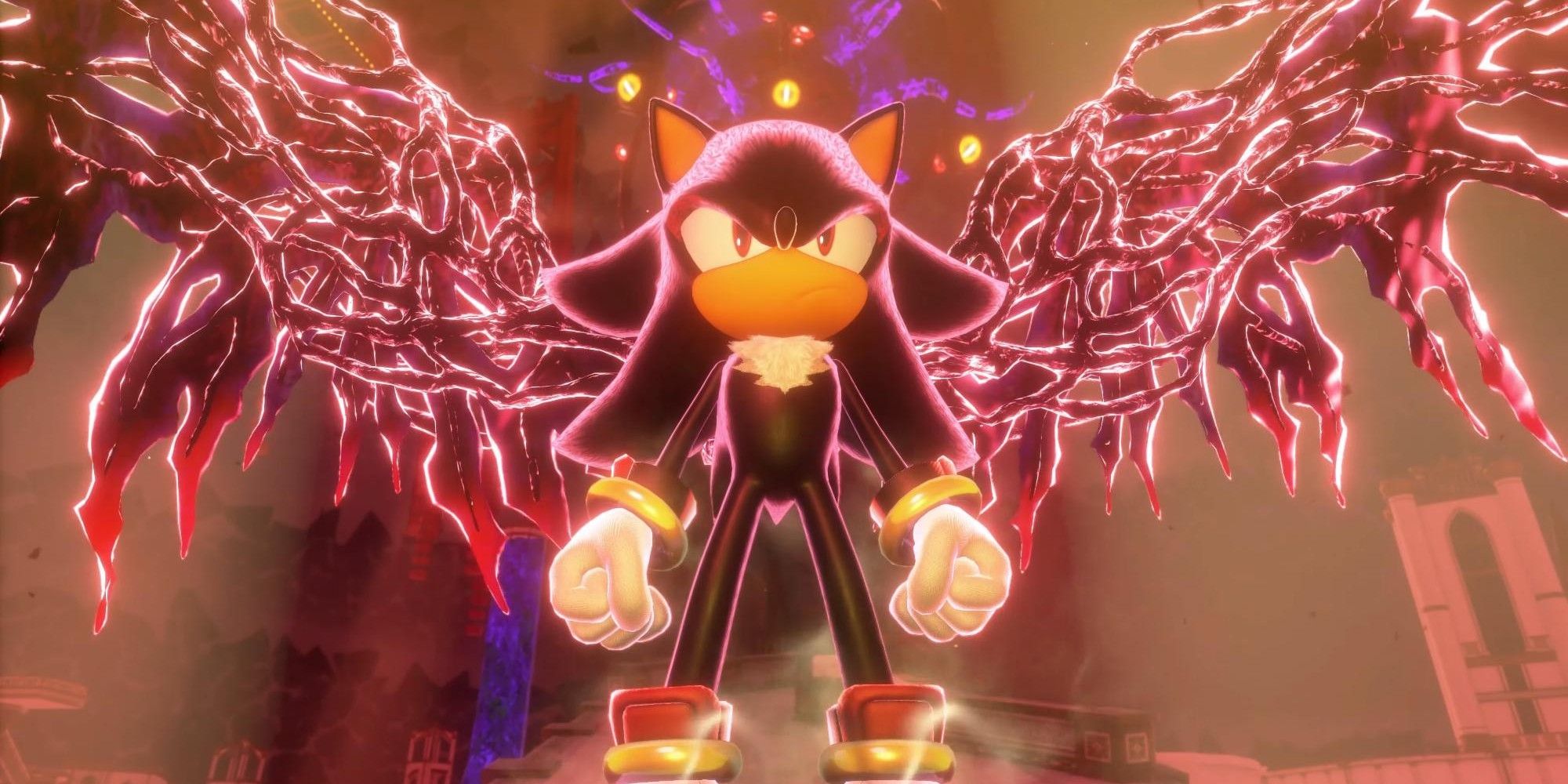 Shadow the Hedgehog with Doom Wings
