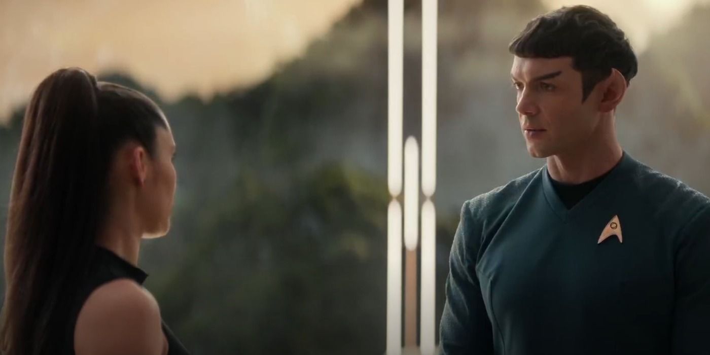 Spock and La'an in Star Trek_ Strange New Worlds season 3