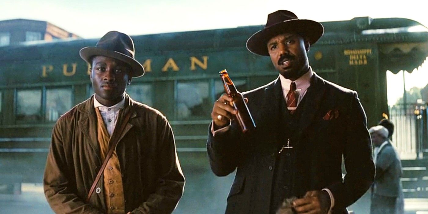 Stack is holding a beer while Sammie is next to him in Sinners