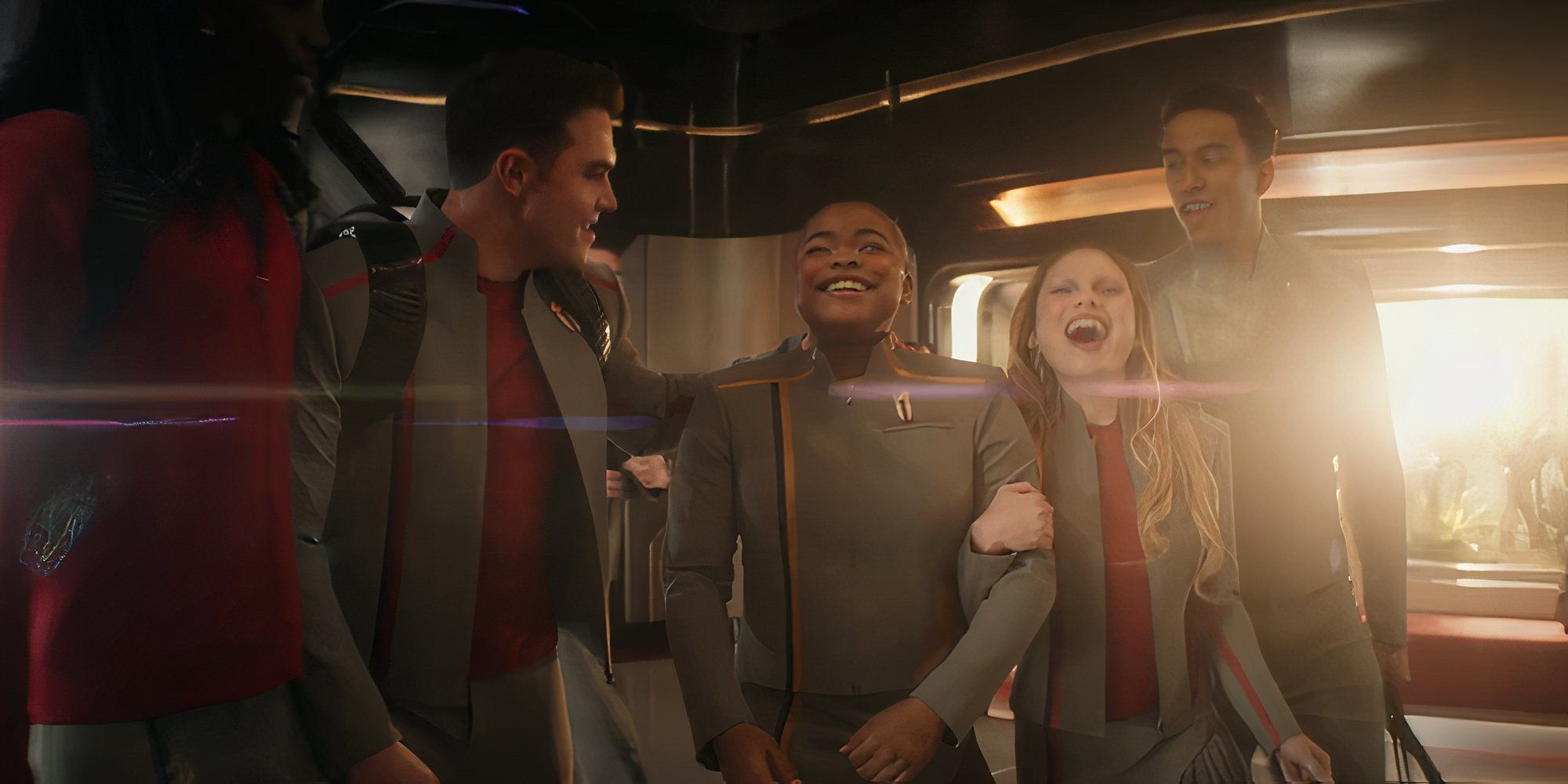 Starfleet Academy Cadets happy