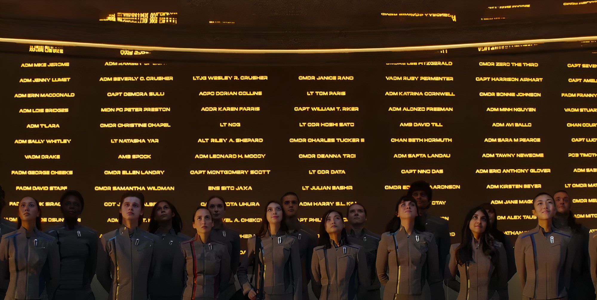 Starfleet Academy Wall