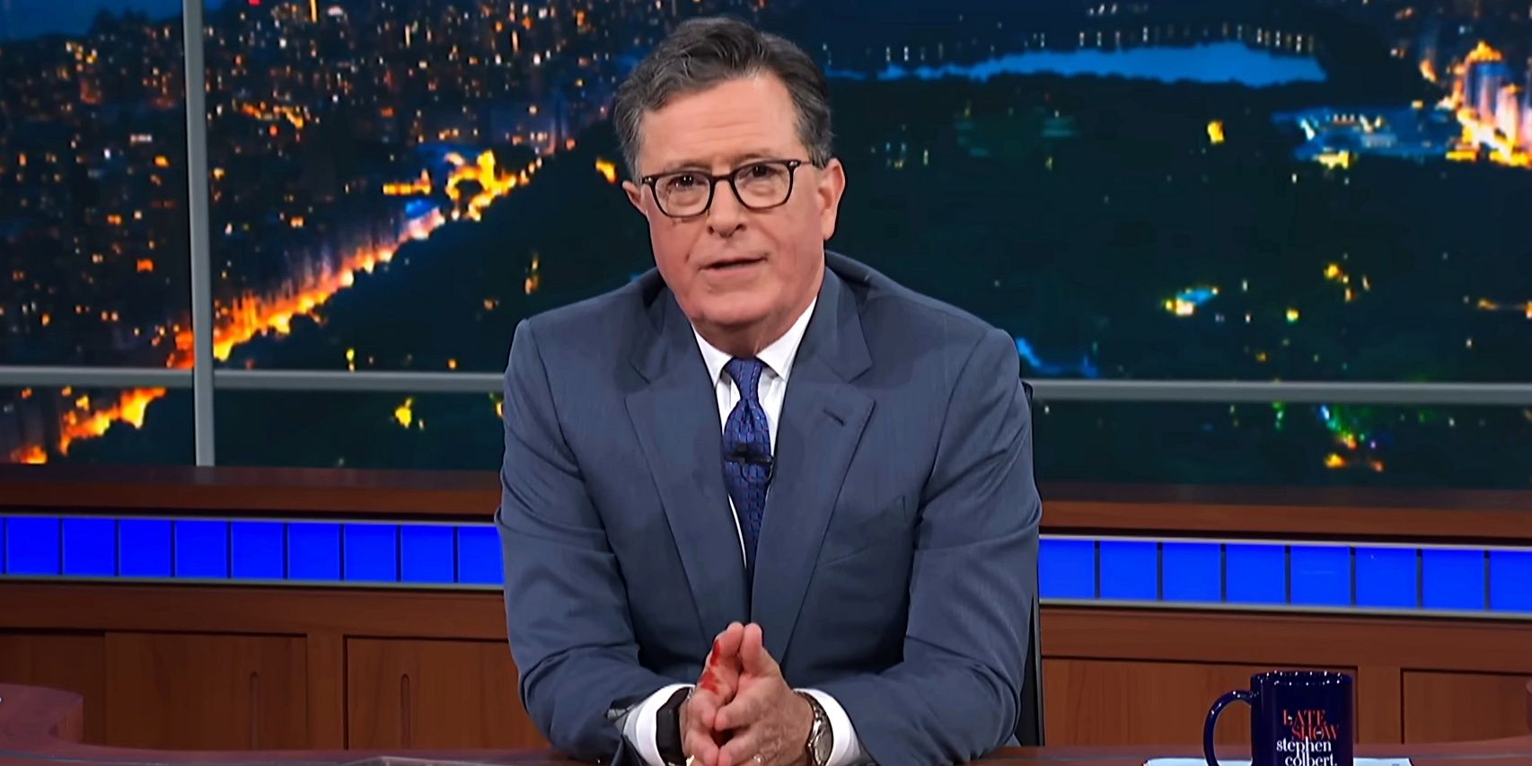 Stephen Colbert on The Late Show with Stephen Colbert