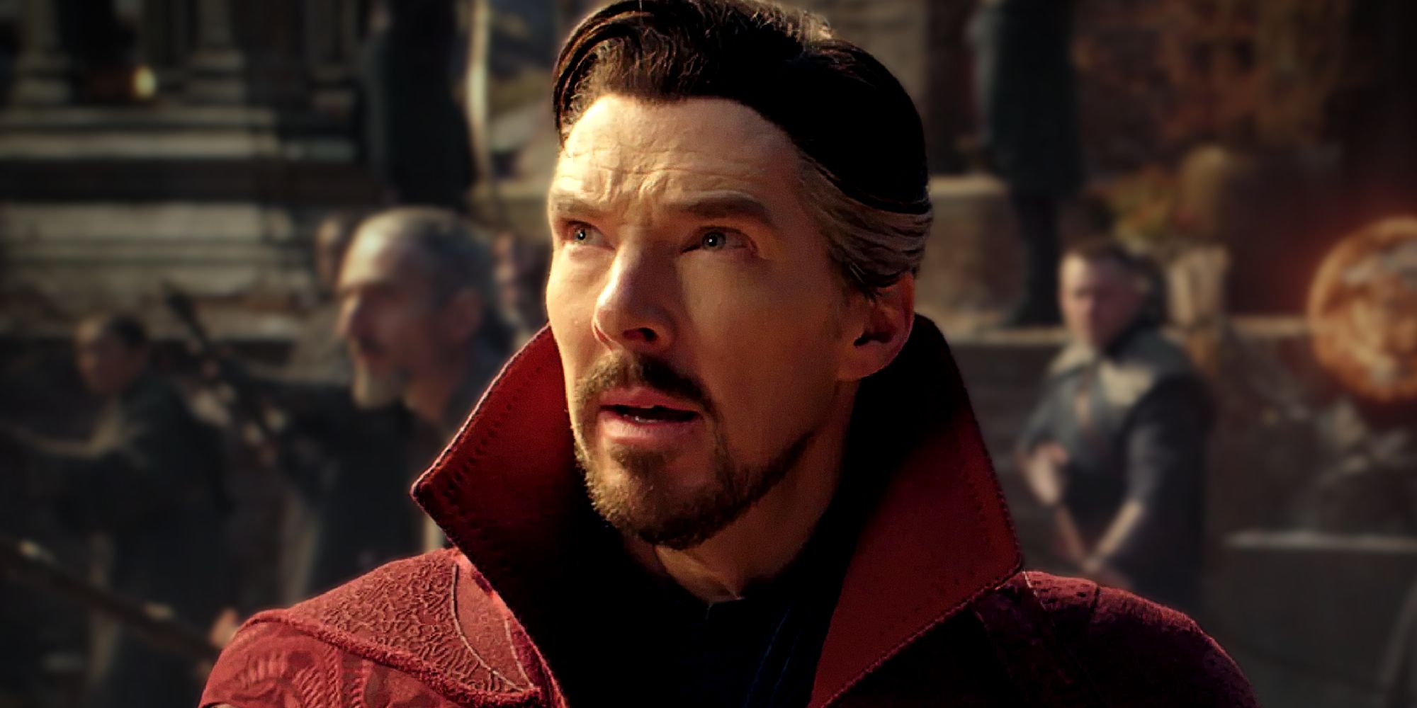 Stephen Strange gets ready to fight at Kamar-Taj in Doctor Strange in the Multiverse of Madness