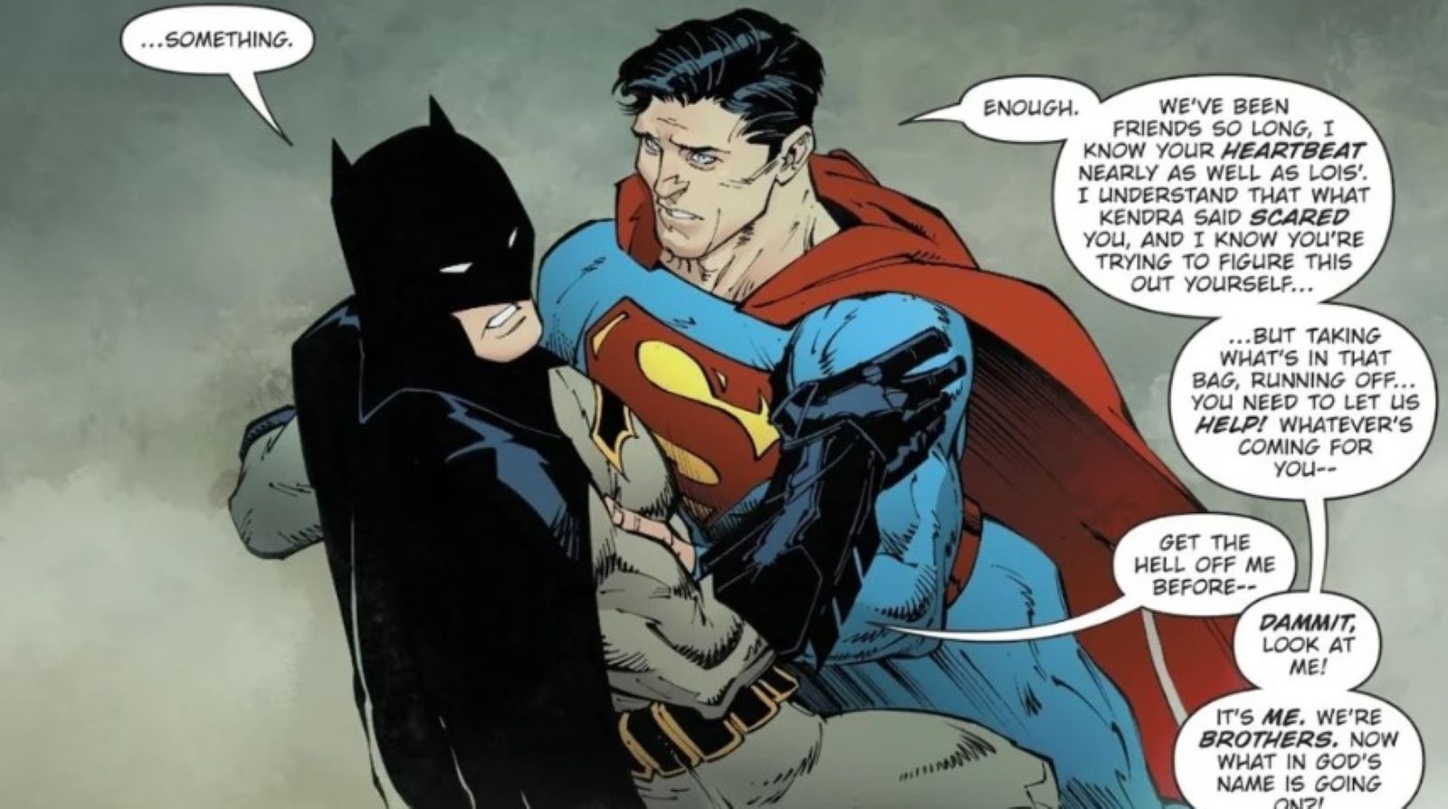 Superman Batman Heart Beats