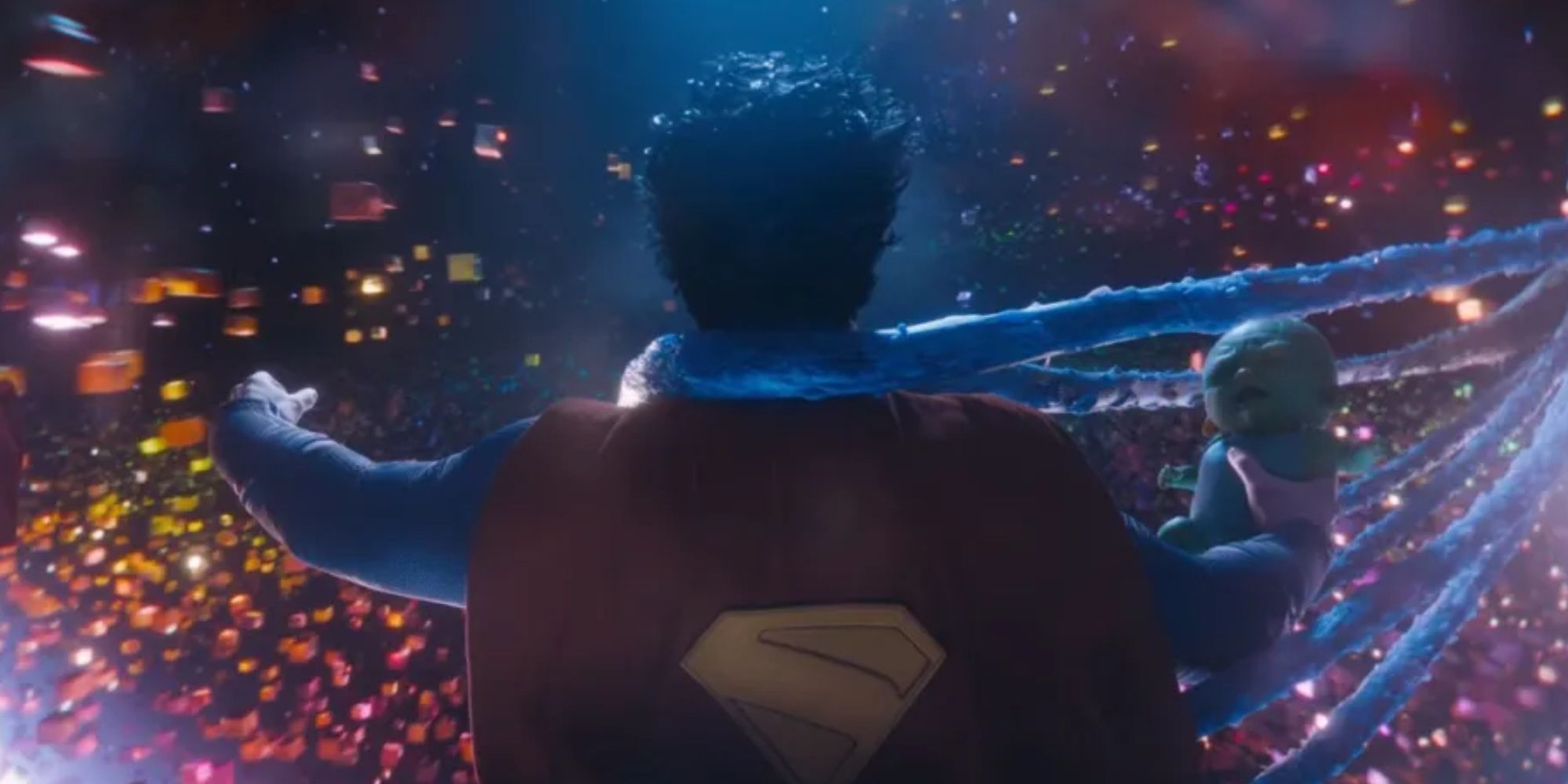 Superman with Baby Joey
