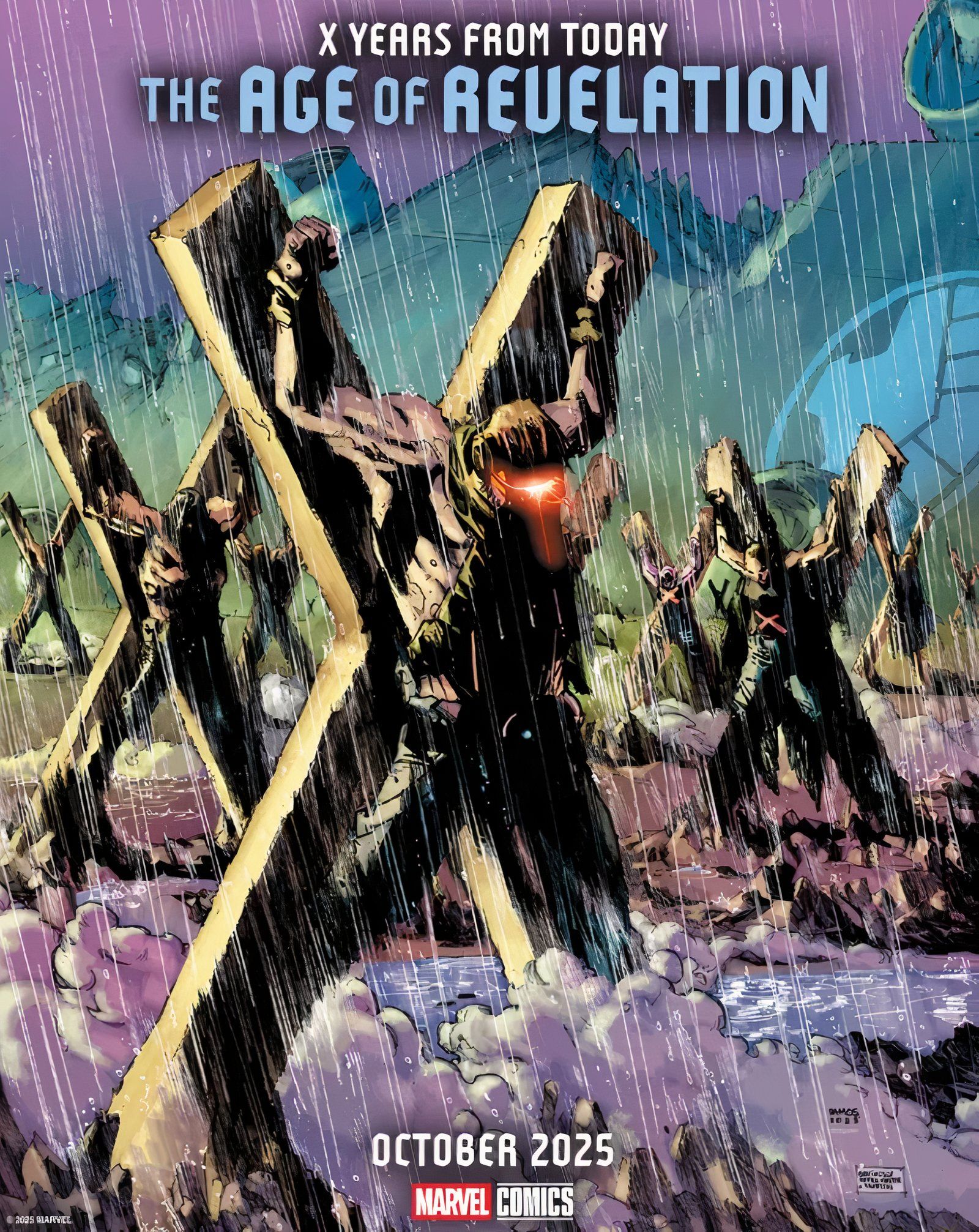 La copertina di The Age of Revelation Marvel