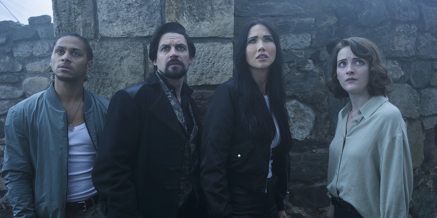 Il cast de The Librarians: The Next Chapter durante l’episodio 9