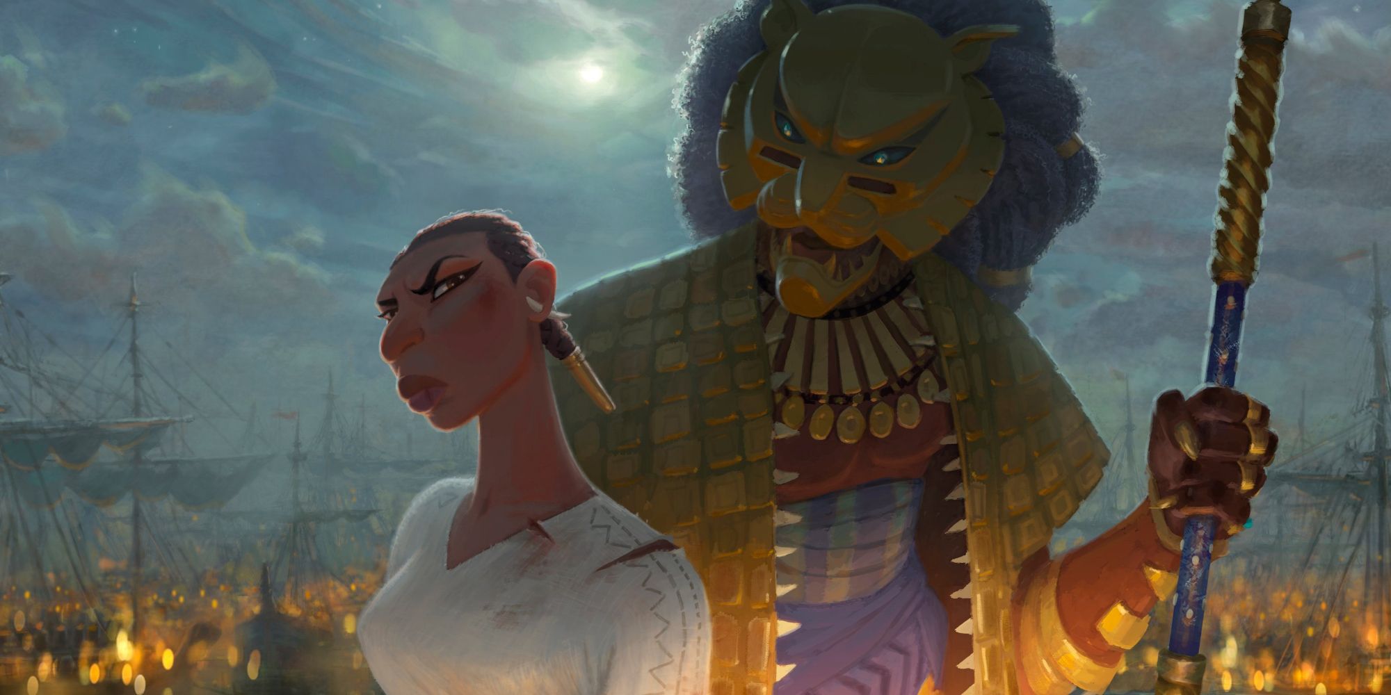 The Lion and Noni in Eyes of Wakanda