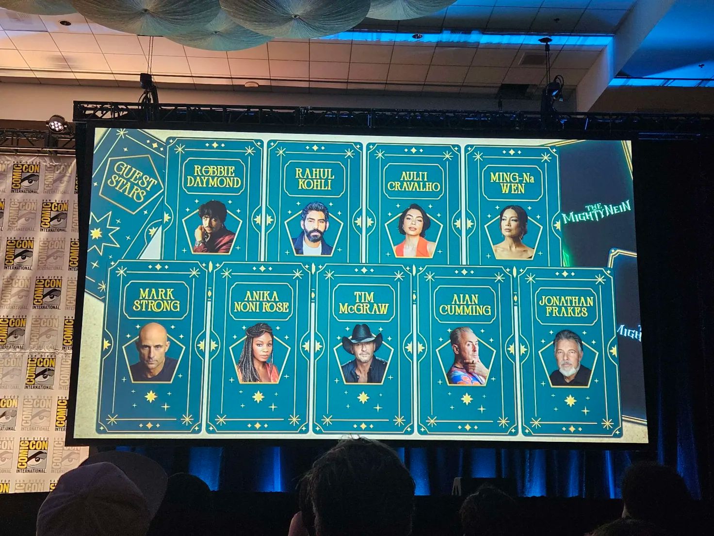 The Mighty Nein guest cast listing San Diego Comic-Con