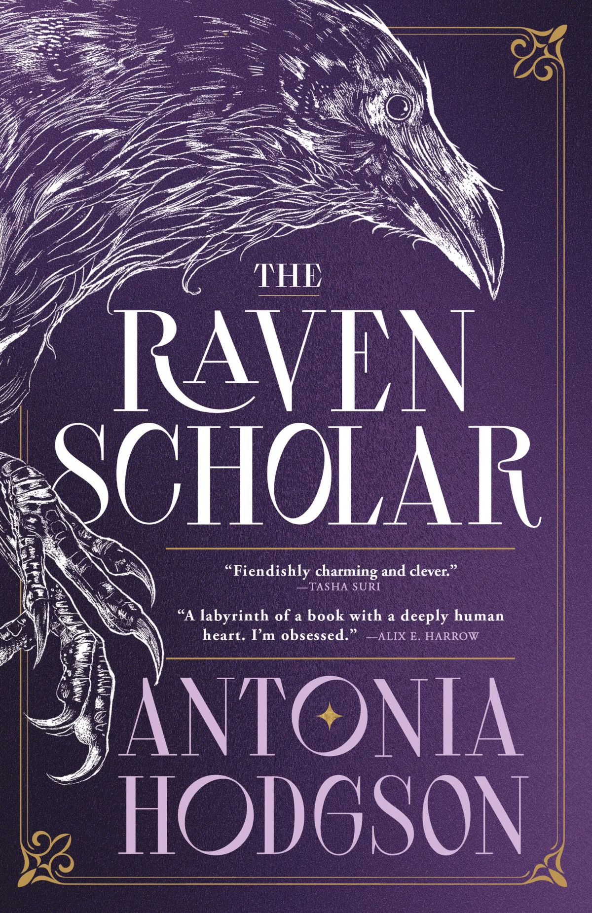 The cover of The Raven Scholar By Antonia Hodgson
