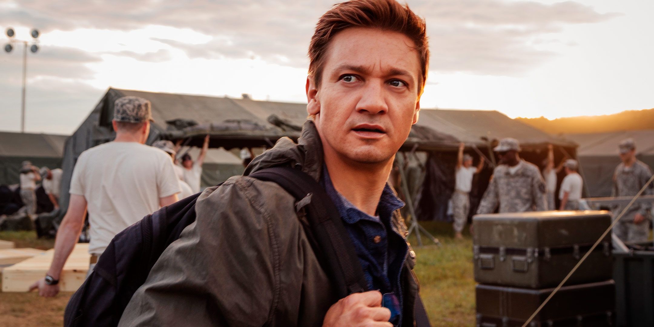 Jeremy Renner in Arrival