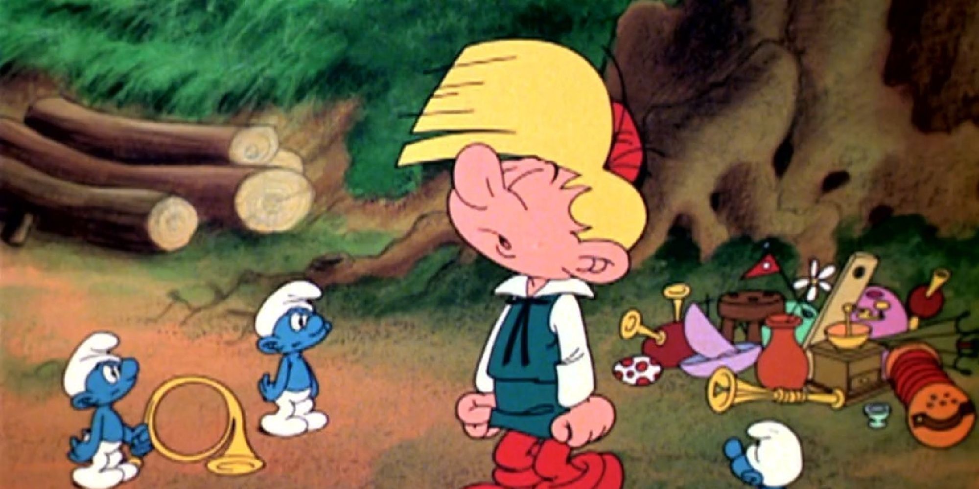 Cena de The Smurfs and the Magic Flute