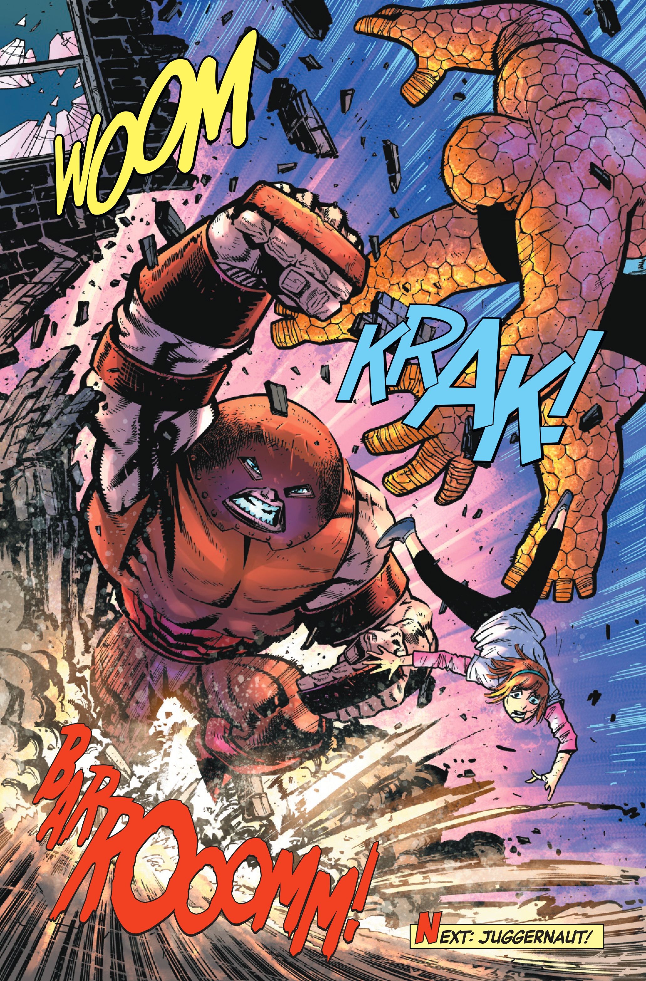 The Thing #3: The Thing vs Juggernaut