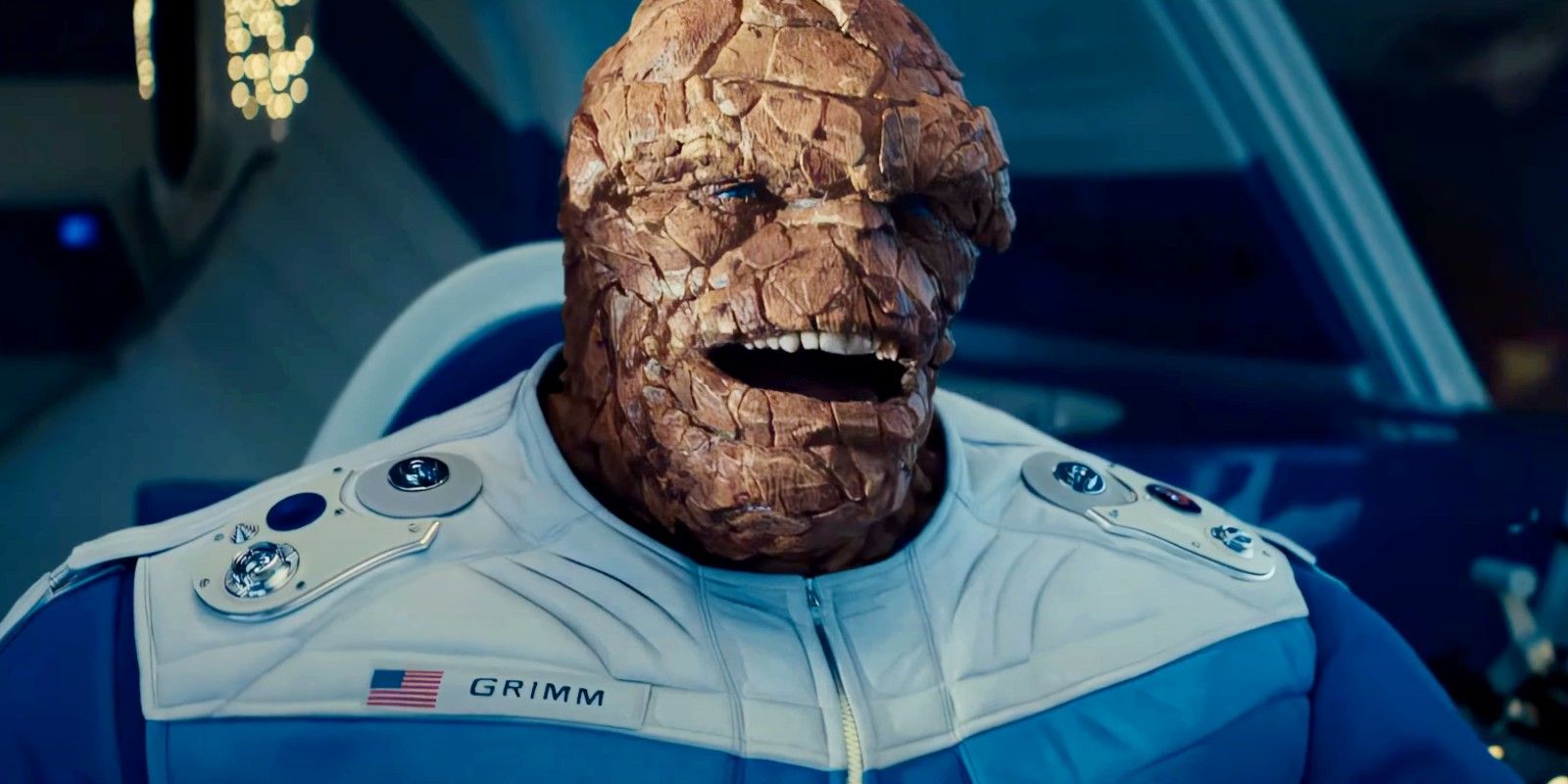 The Thing steering the ship in Fantastic Four First Steps