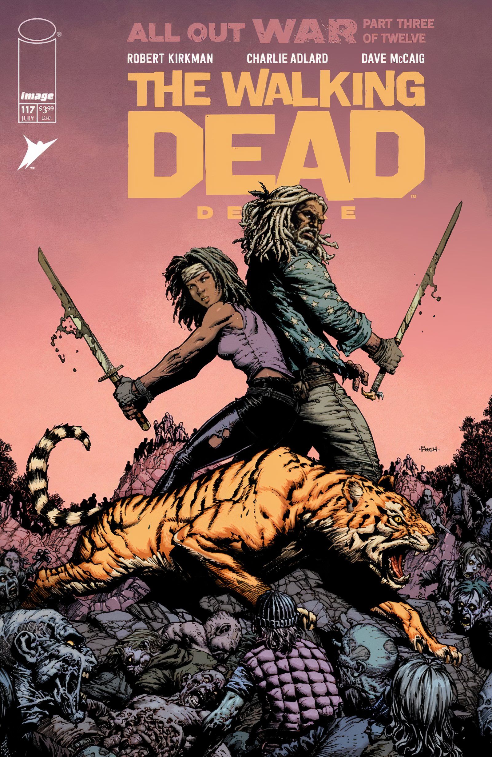 The Walking Dead Deluxe #117 main cover