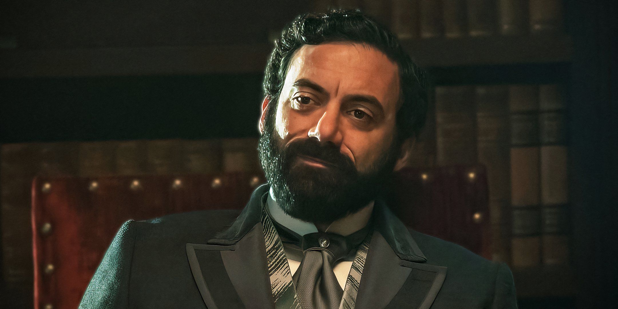 Morgan Spector as George Russell in The Gilded Age