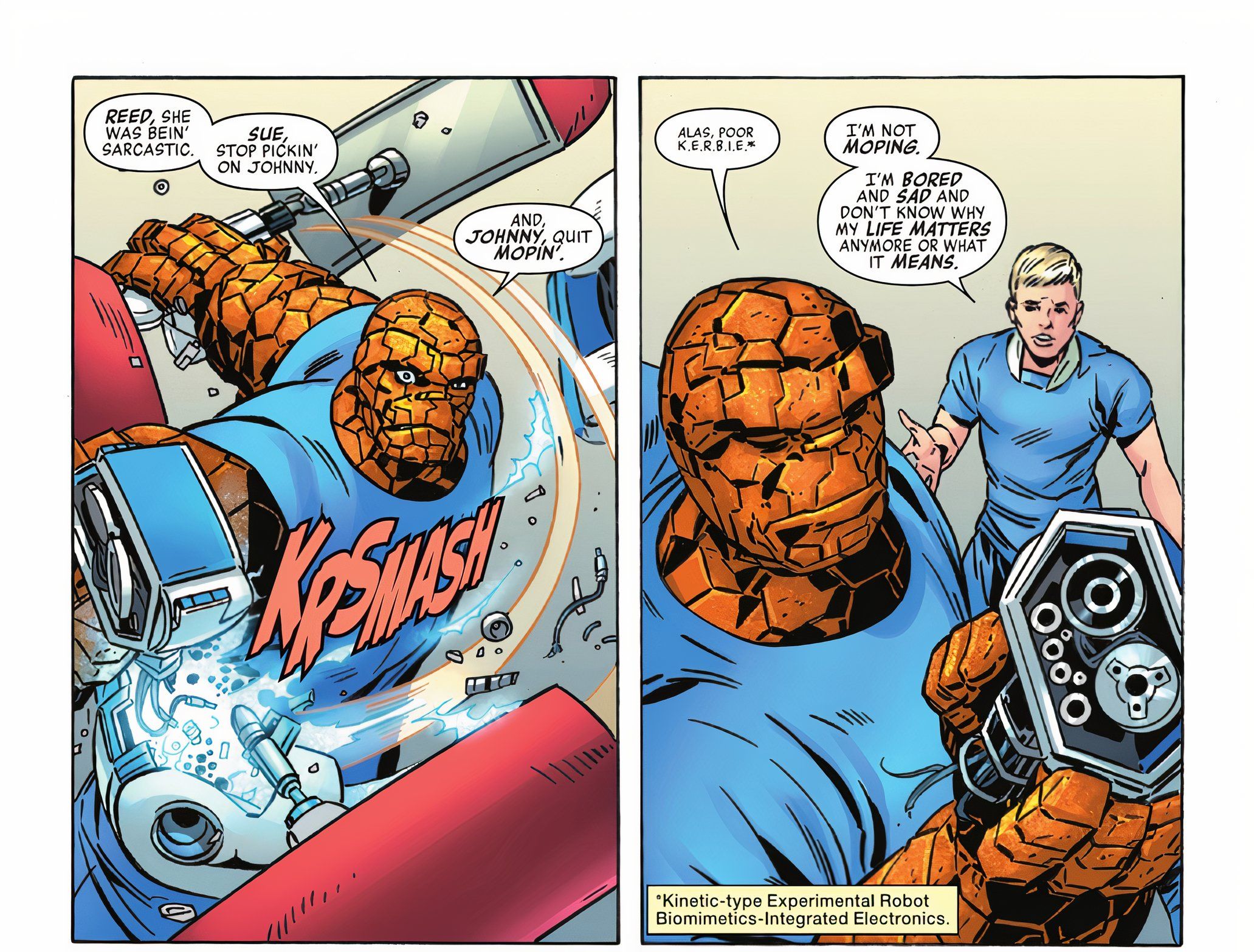 Thing Remembering KERBIE Marvel