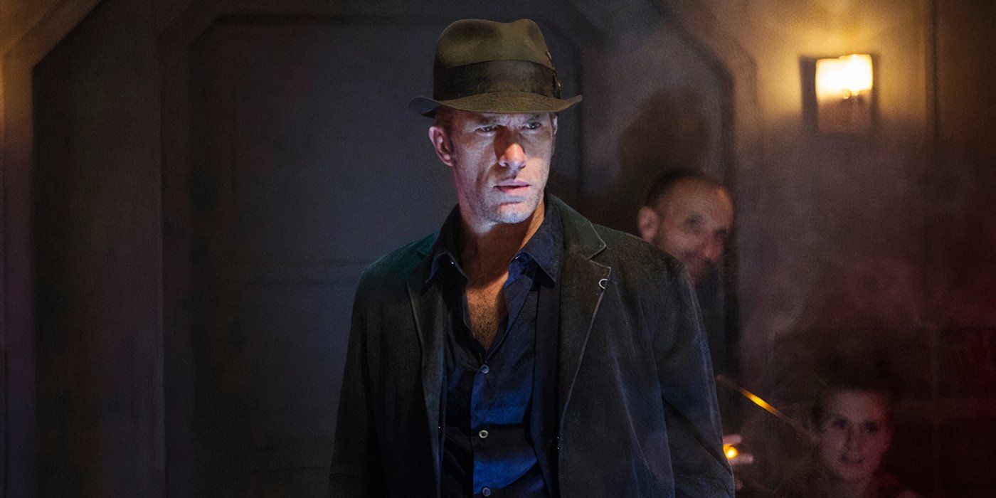 Thomas Jane parecendo curioso na temporada 1 Expanse