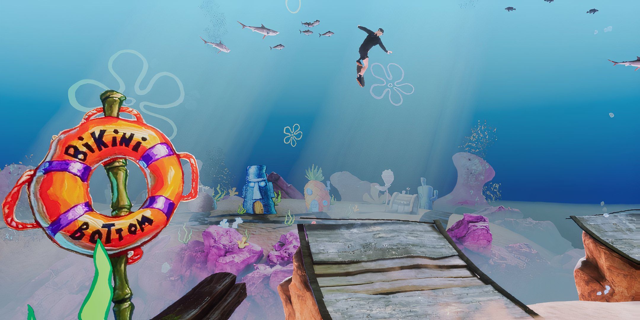 THPS 3+4 Secret Areas Skater Island