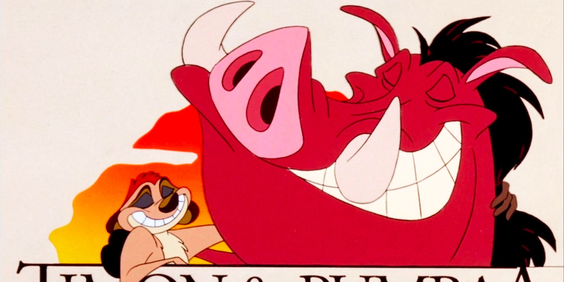 Timon and Pumbaa opening title card