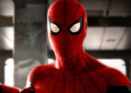 Tom Holland's MCU Peter Parker gets ready to fight in the ferry in Spider-Man Homecoming