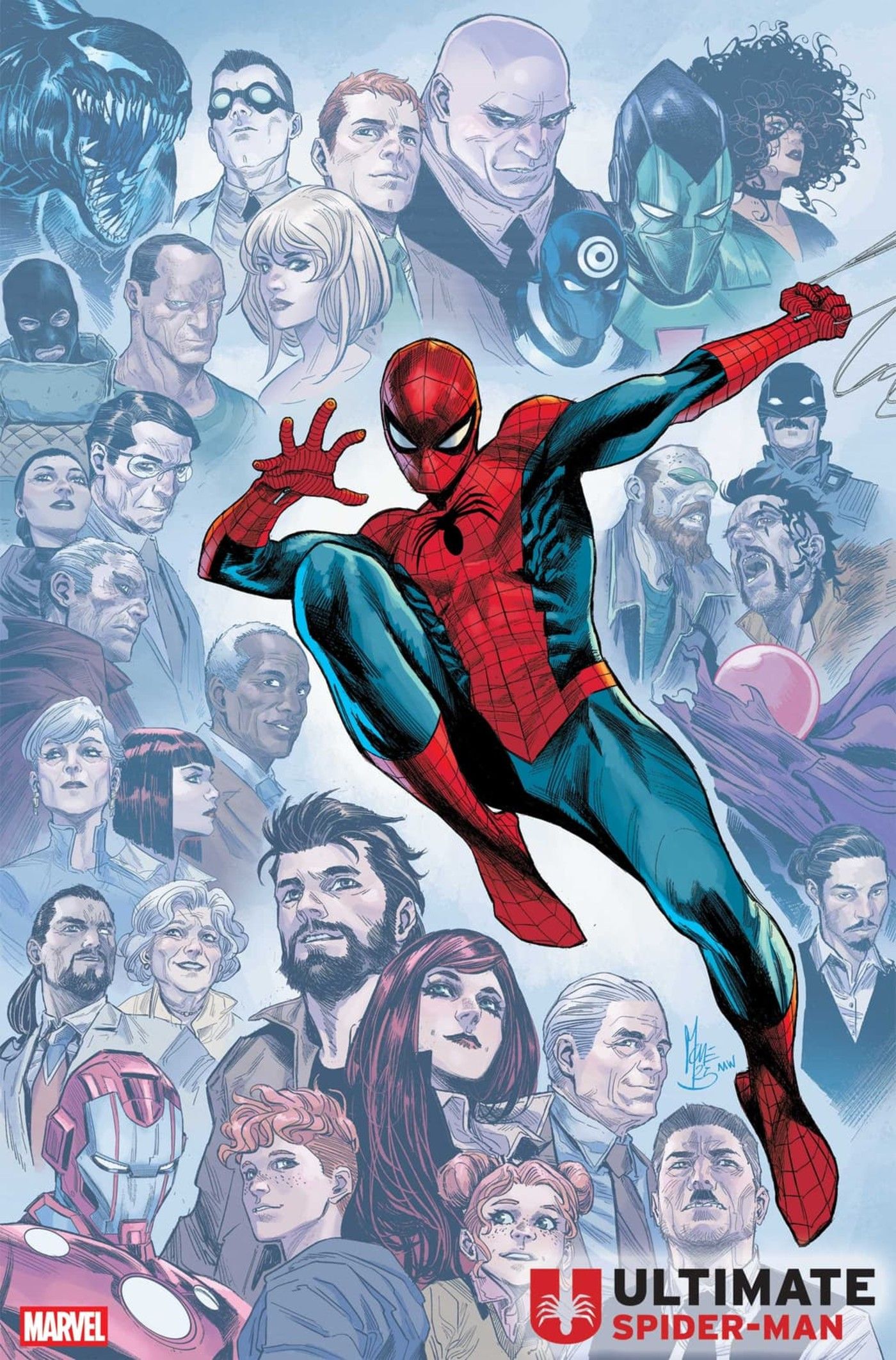 ultimate spider-man 24 comic cover