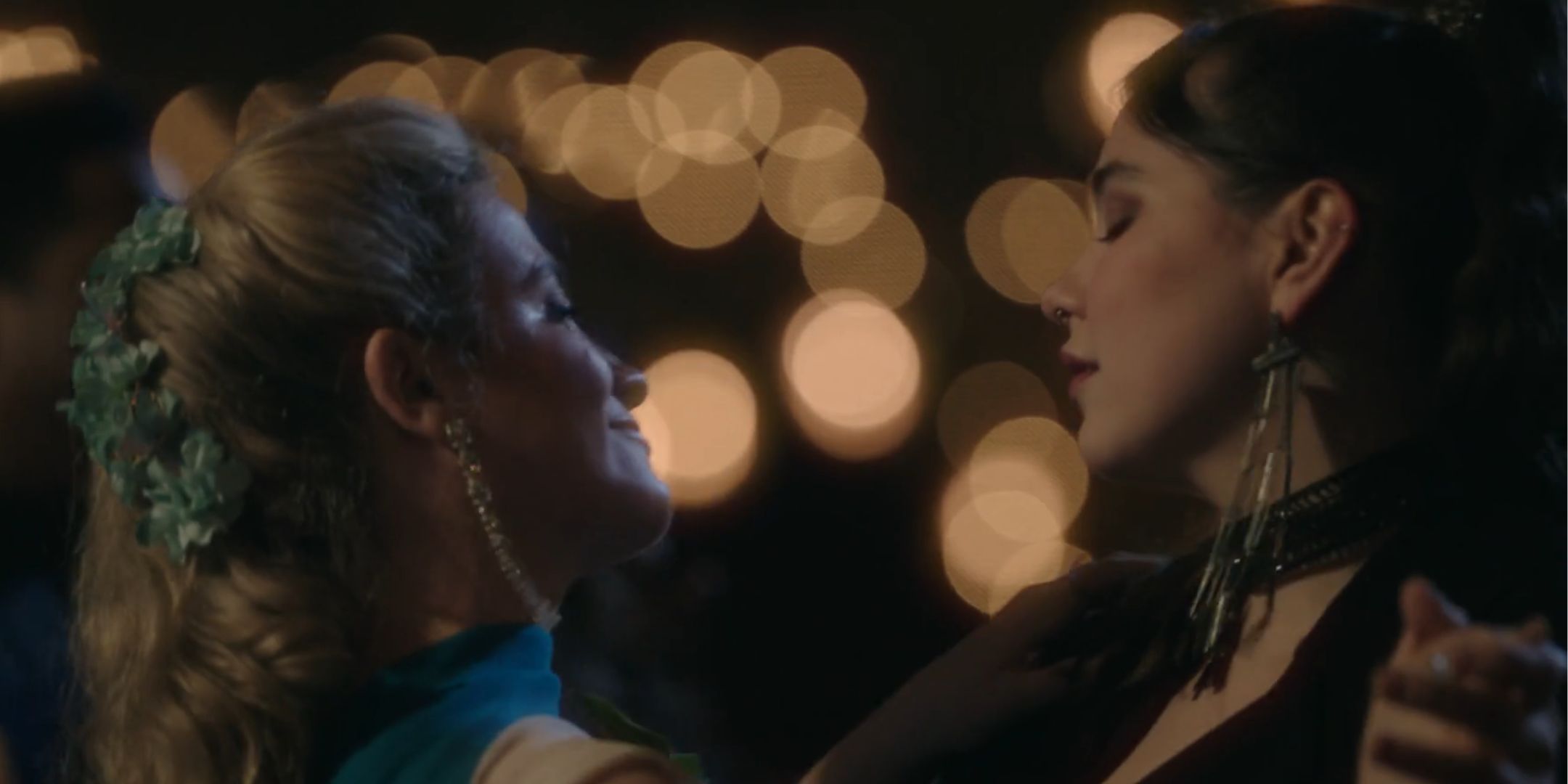 Judy and Jay dancing in Resident Alien
