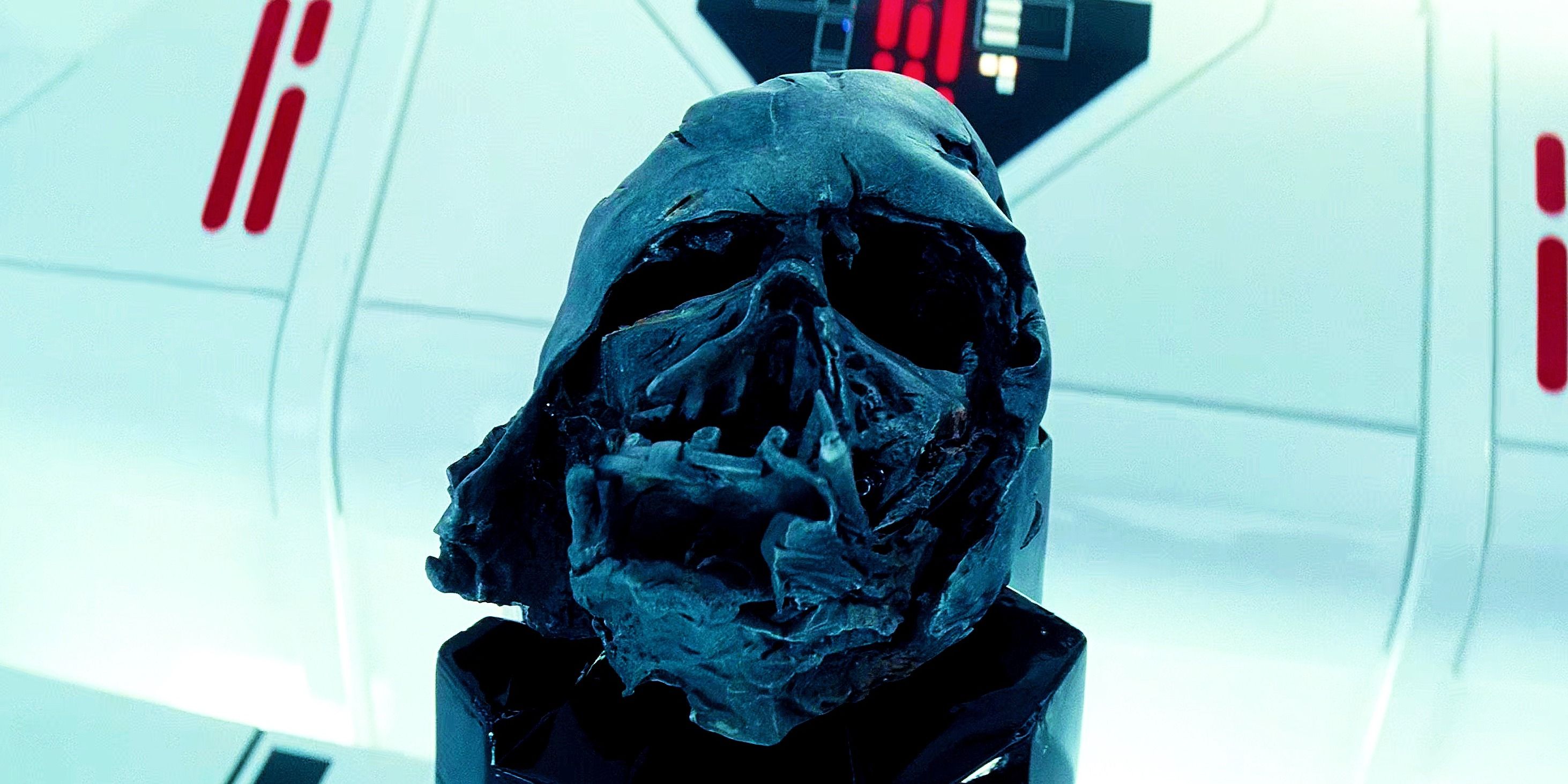 Vader's Helmet in The Rise of Skywalker