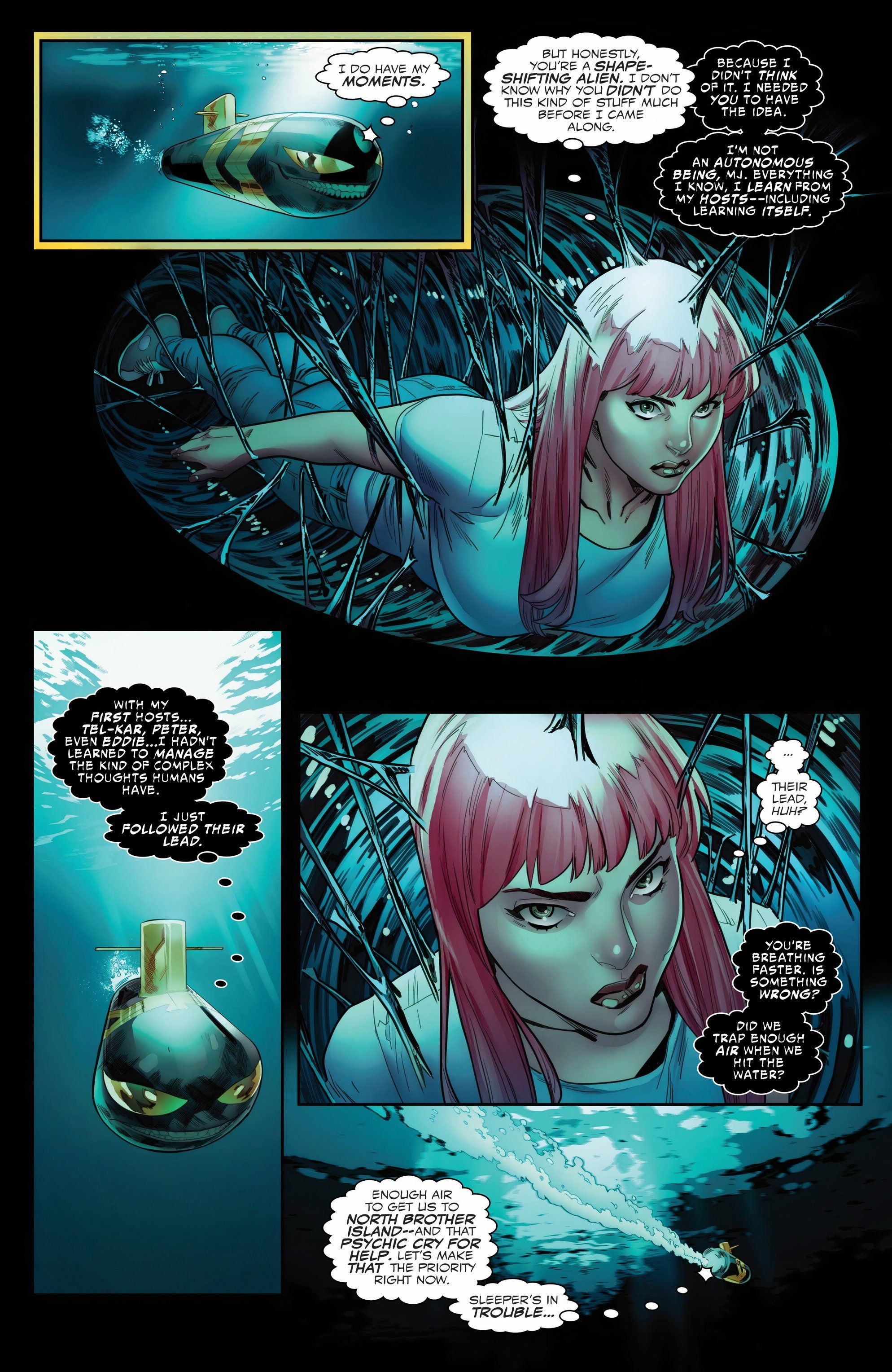 Nuove potenzialità di Venom con Mary Jane