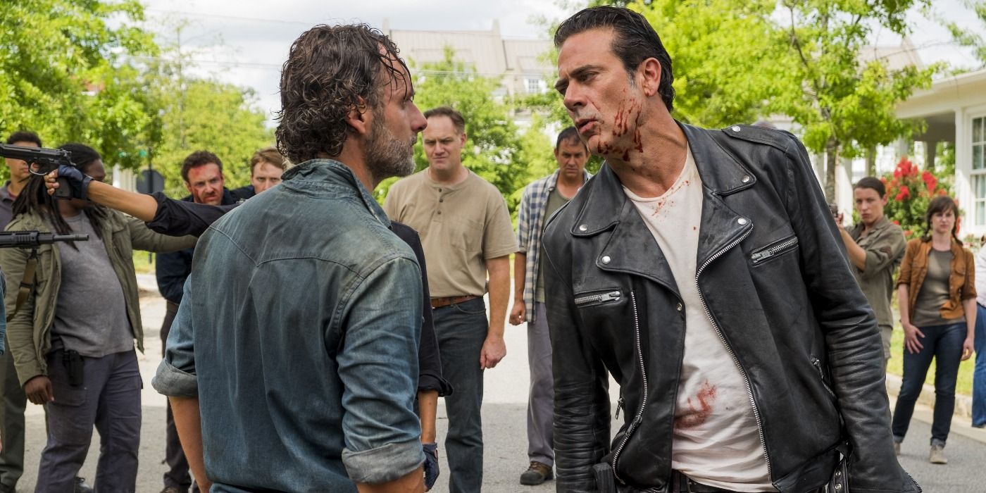 Walking Dead Hearts Still Beating Rick Grimes Negan