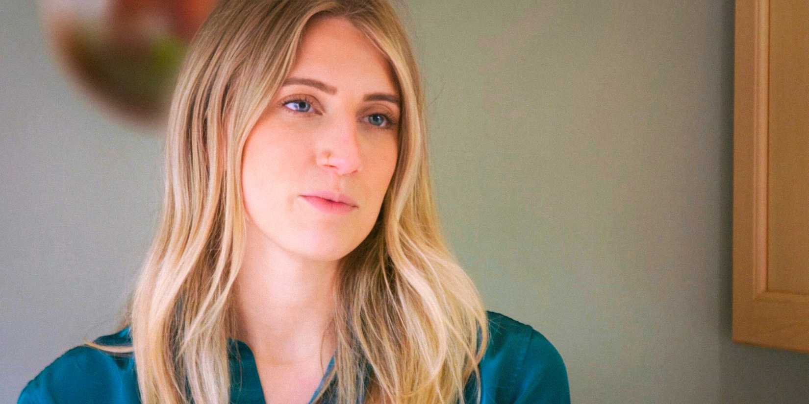 Welcome To Plathville's Olivia Plath with serious expression