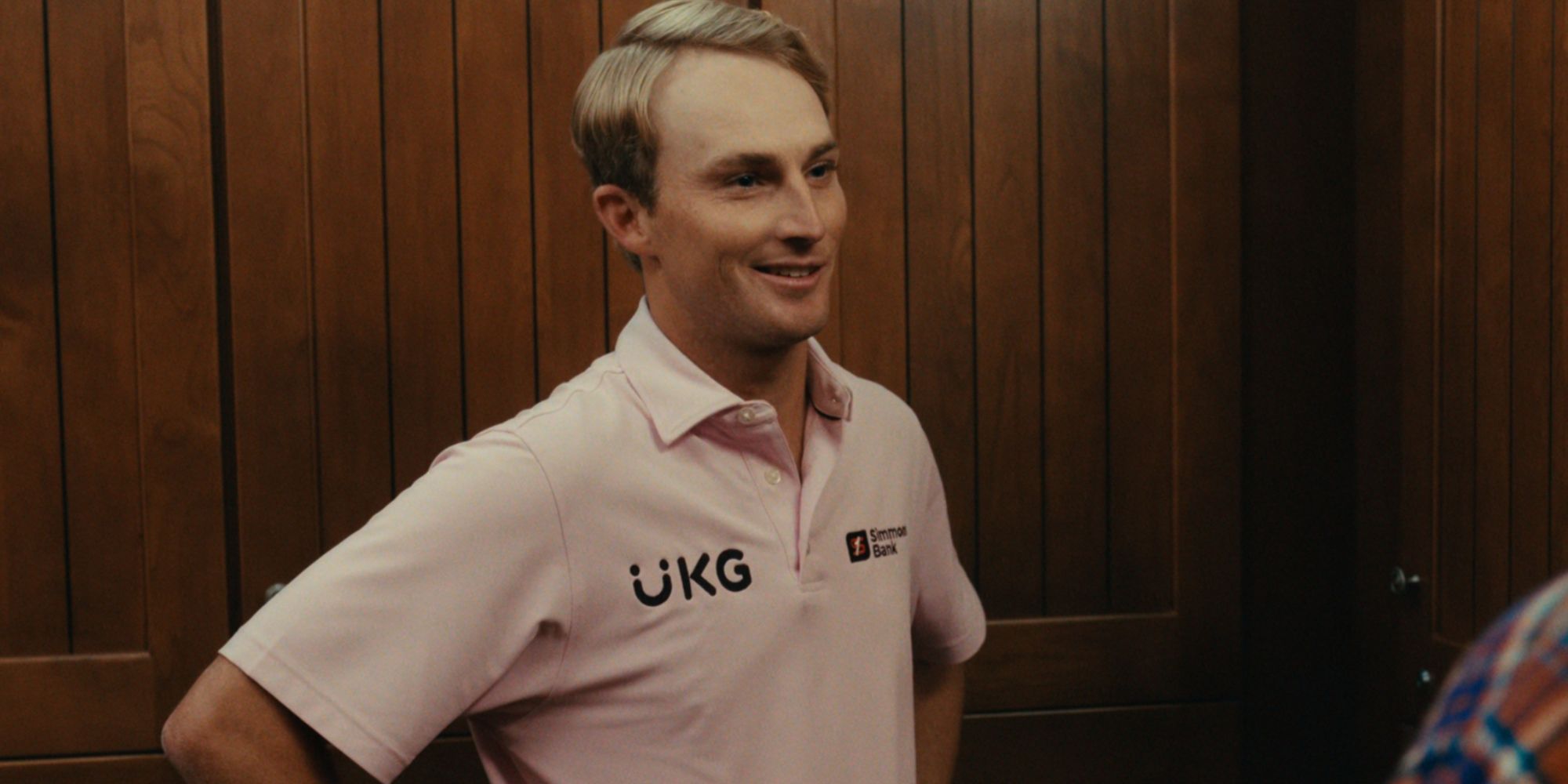 Will Zalatoris talking to Happy in Happy Gilmore 2 (2025)