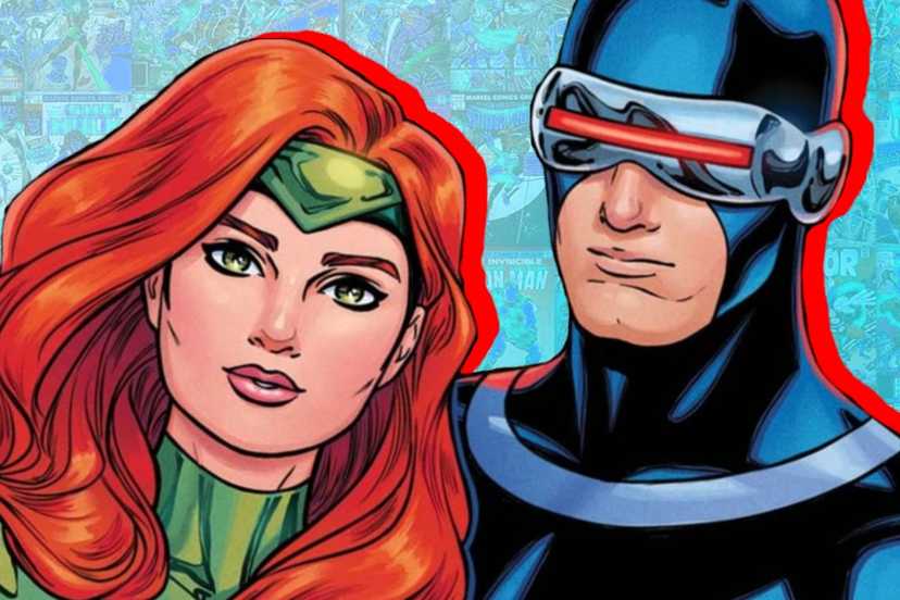 x-men's cyclops and jean grey