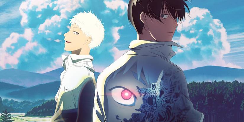 Yoshiki and Hikaru in The Summer Hikaru Died poster